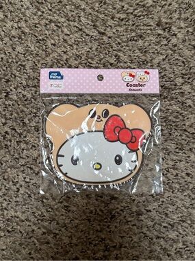 Sanrio Hello Kitty Peach Coaster
